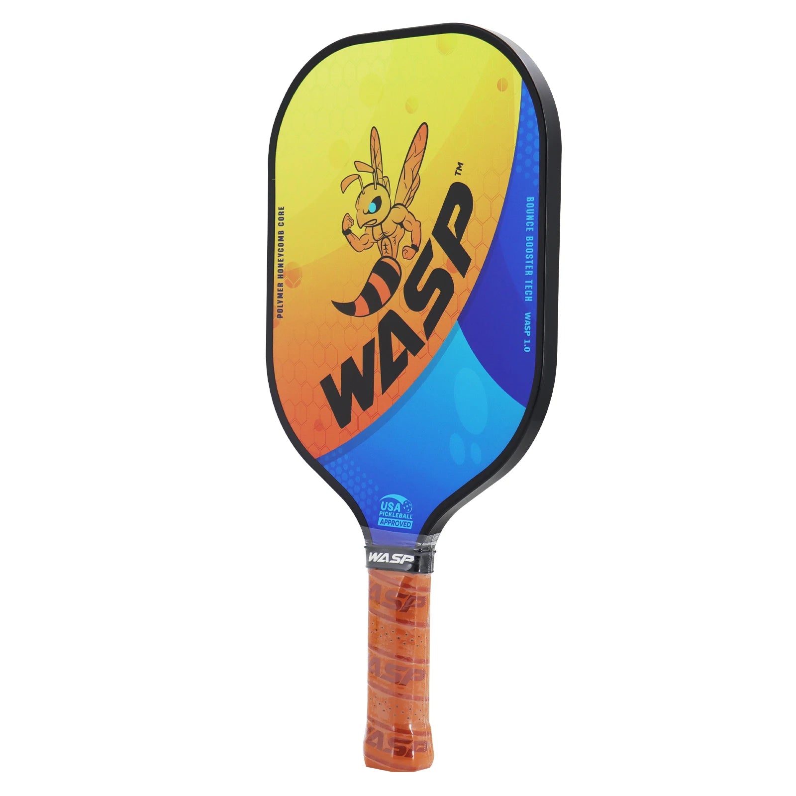 Unisex USAPA Compliant Pickleball Paddles Set with 4 Pickleballs Bounce Booster Tech 2 Rackets per Set