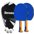 Senston Ping Pong Paddles 2 Premium Table Tennis Paddle Ideal for Entertainment or Competition-Blue