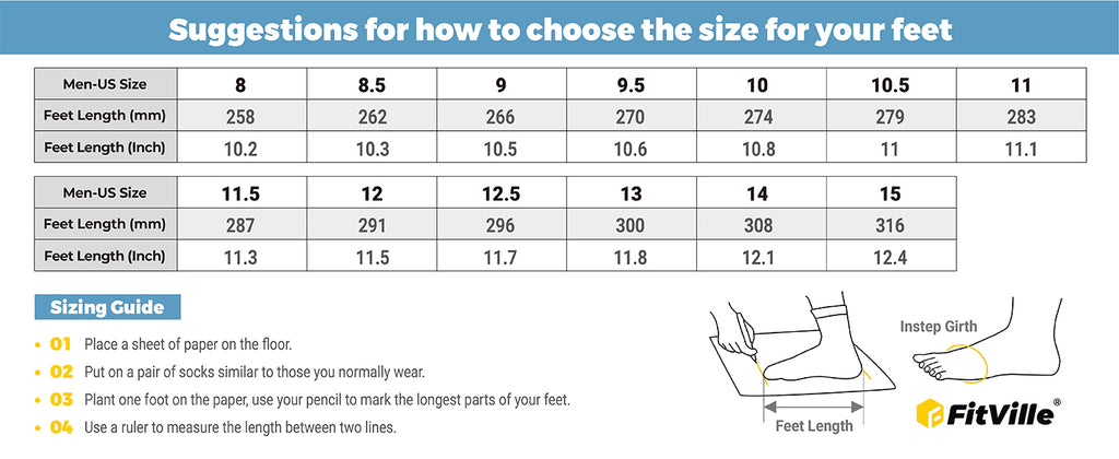 FitVille Men's Sports Shoes Extra Wide Running Walking Shoes for Men Comfort Casual Men Sneakers Lightweight Cushioned Footwear