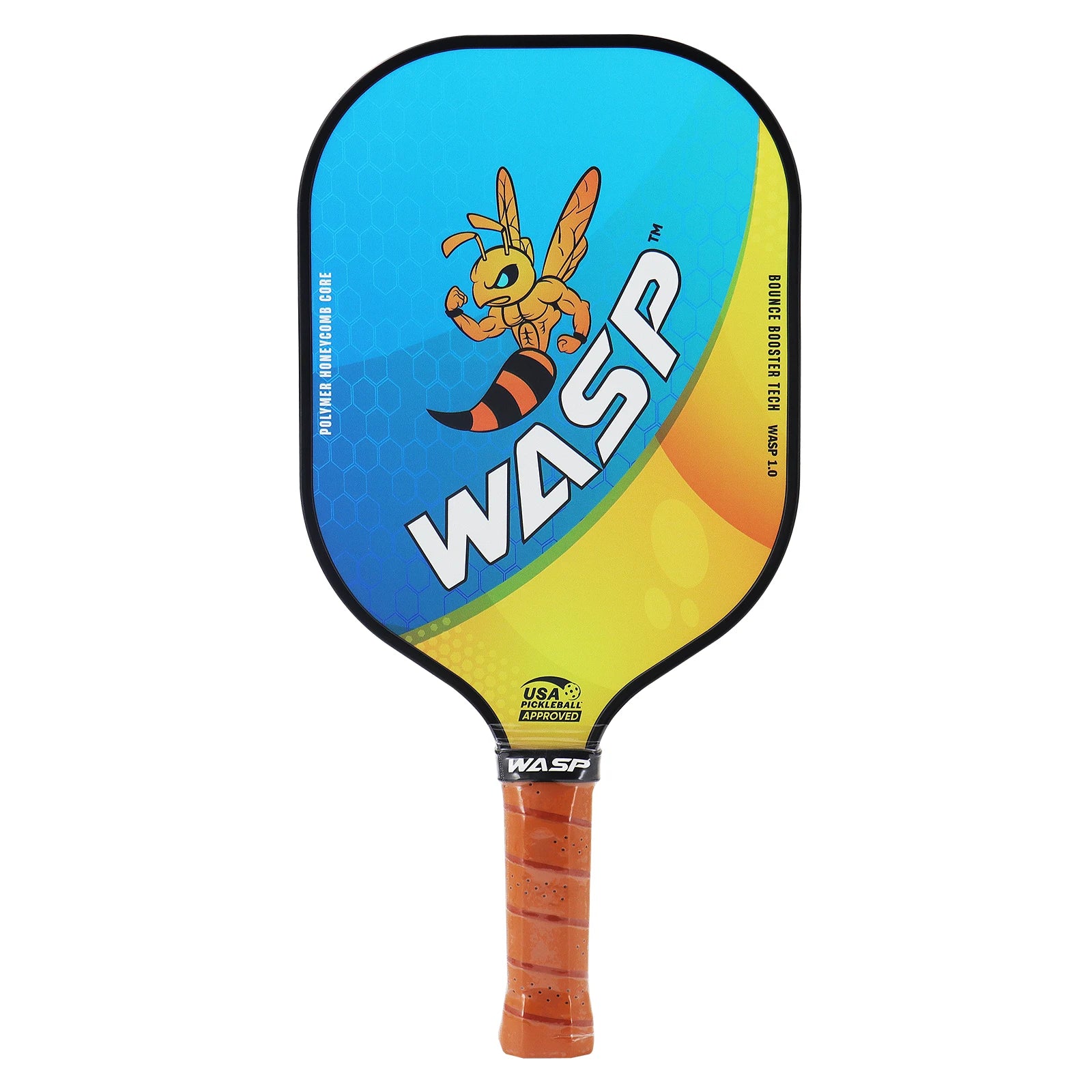 Unisex USAPA Compliant Pickleball Paddles Set with 4 Pickleballs Bounce Booster Tech 2 Rackets per Set