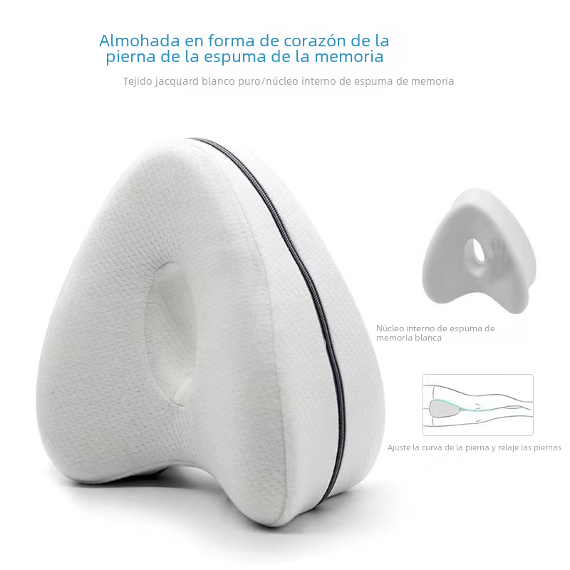 Memory Foam Knee Pillow for Yoga and Leg Support