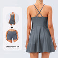 Women's High Stretch Tennis & Yoga Skirt Set